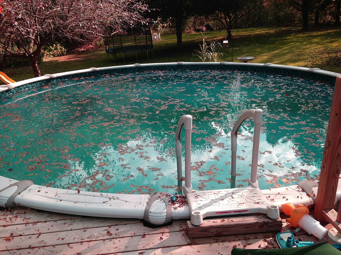 Getting your pool clean after a big storm is important
