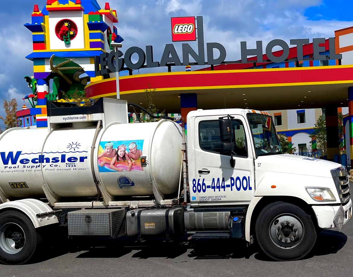 Delivering liquid chlorine throughout the Hudson Valley